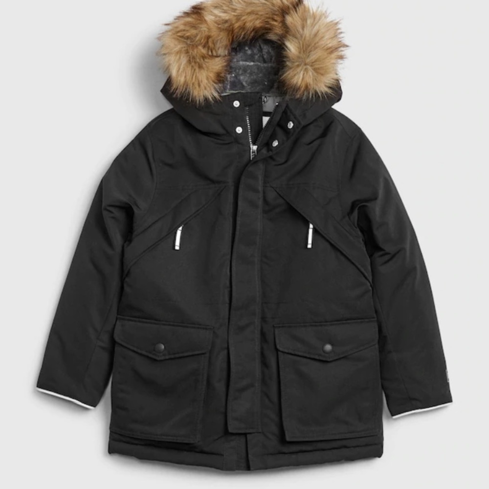 Gap Boys ColdControl Parka Jacket SZ Small
